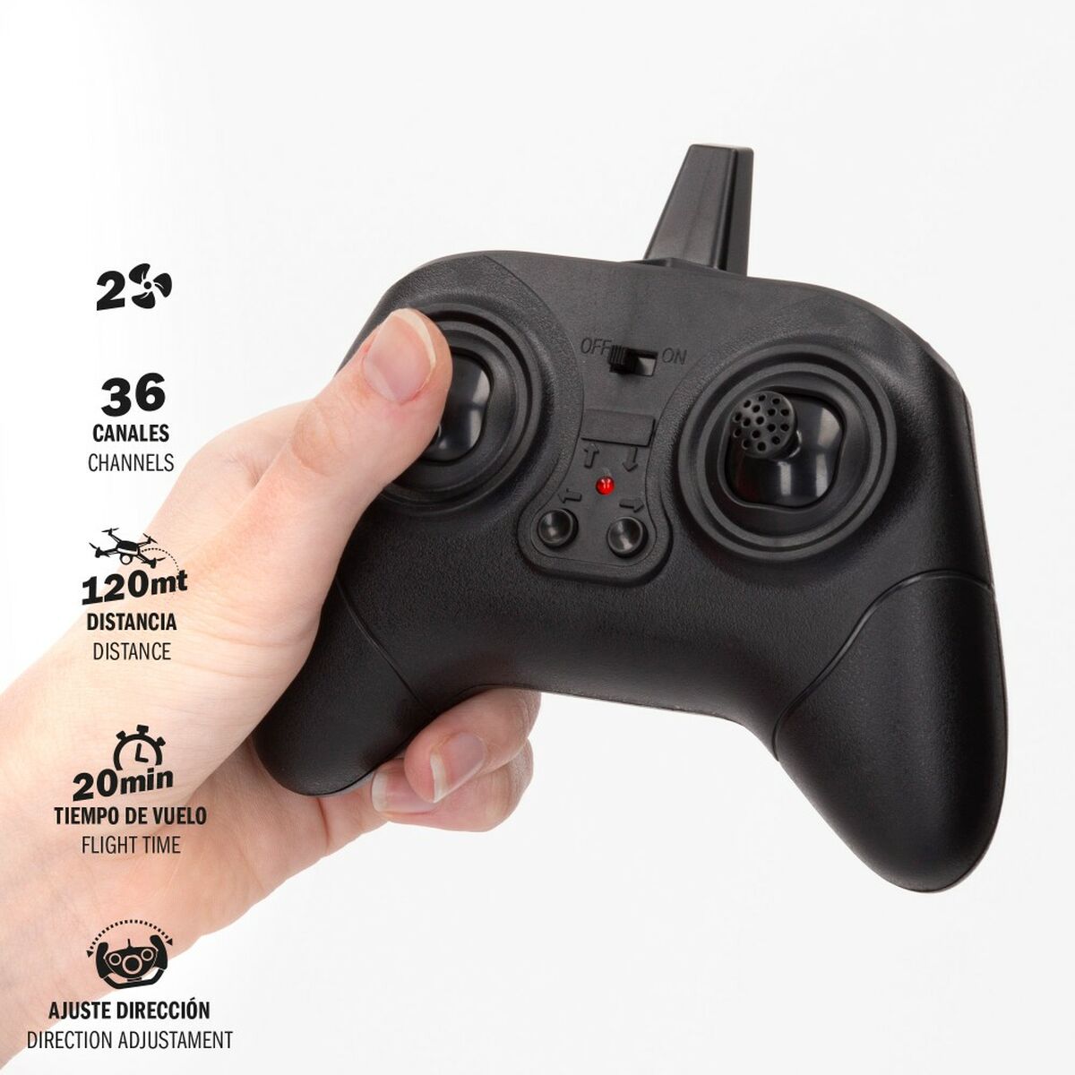 Elicottero Radiocomandato Colorbaby (2 Unità) - Image 4