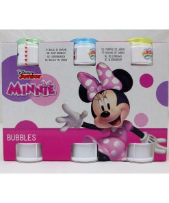 Gioco di Bolle di Sapone Minnie Mouse 3,8 x 11,5 x 3,8 cm (24 Unità)