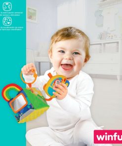 Carrillon Culla Winfun Stoffa Plastica 11,5 x 11,5 x 11,5 cm (6 Unità)