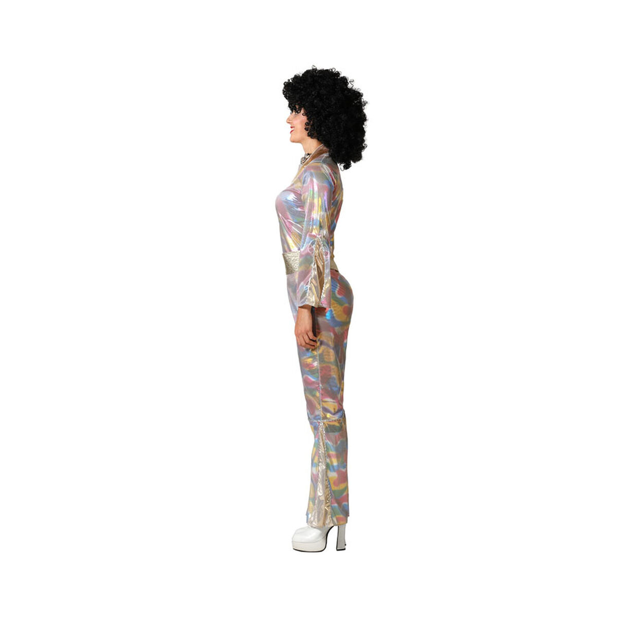 Costume per Adulti Multicolore Disco Taglia:XS/S
