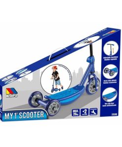 Monopattino Scooter Moltó Azzurro 48,36 x 90 cm