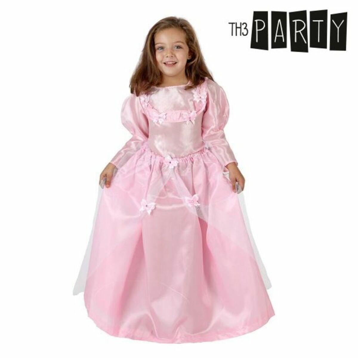 Costume per Bambini Th3 Party Rosa Fantasia (1 Pezzi) Taglia:5-6 Anni