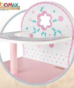 Seggiolone Woomax 25 x 55 x 20 cm Bambole Bianco Rosa 2 Unità