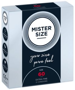 Preservativi Mister Size Extra sottili (60 mm)