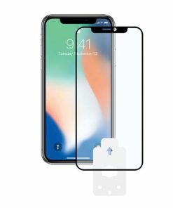 Protettore Schermo Vetro Temprato per Cellulare Iphone X, Xs KSIX 2.5D Nero