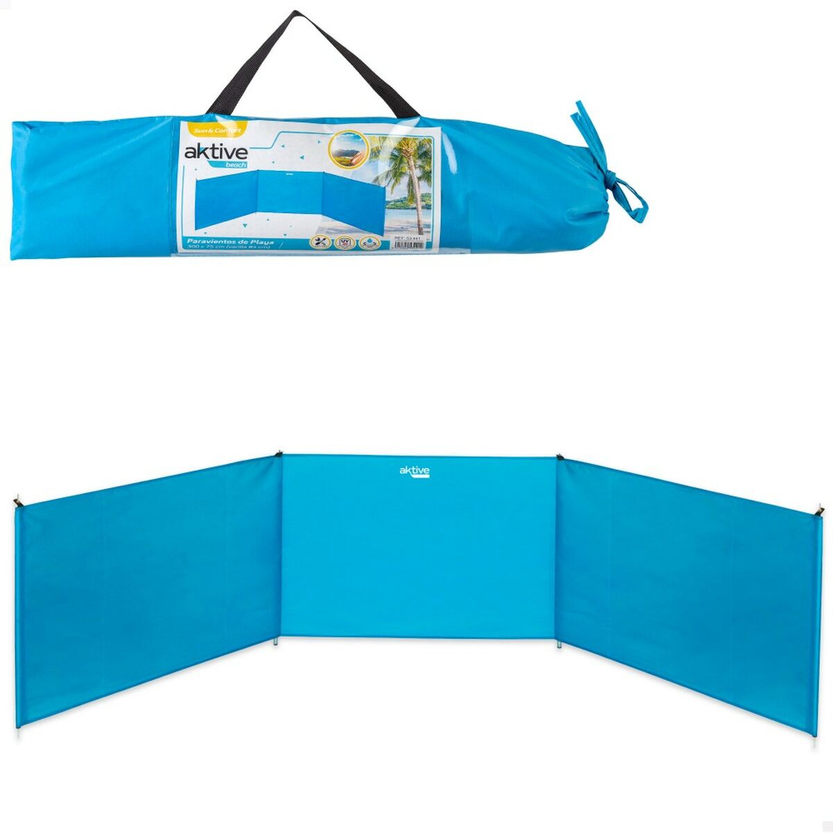 Tenda Paravento Aktive 300 x 84 x 2 cm 300 x 85 x 2 cm