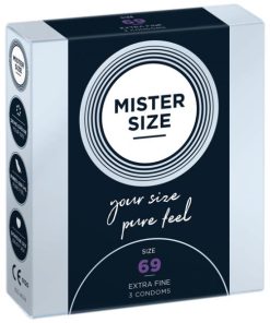 Preservativi Mister Size Extra sottili (69 mm)