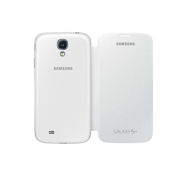 Custodia Folio per Cellulare Samsung Galaxy S4 i9500 Bianco