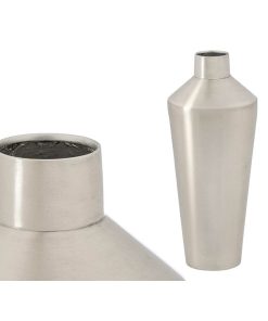 Vaso Gift Decor Argentato Ferro 19 x 50 x 19 cm 50 x 19 x 50 cm