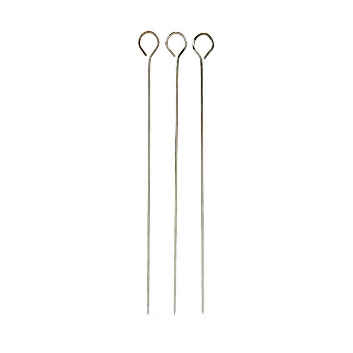 Set di Spiedini per Barbecue Ferro 0,5 x 33 x 11 cm Dimensioni:30 cm