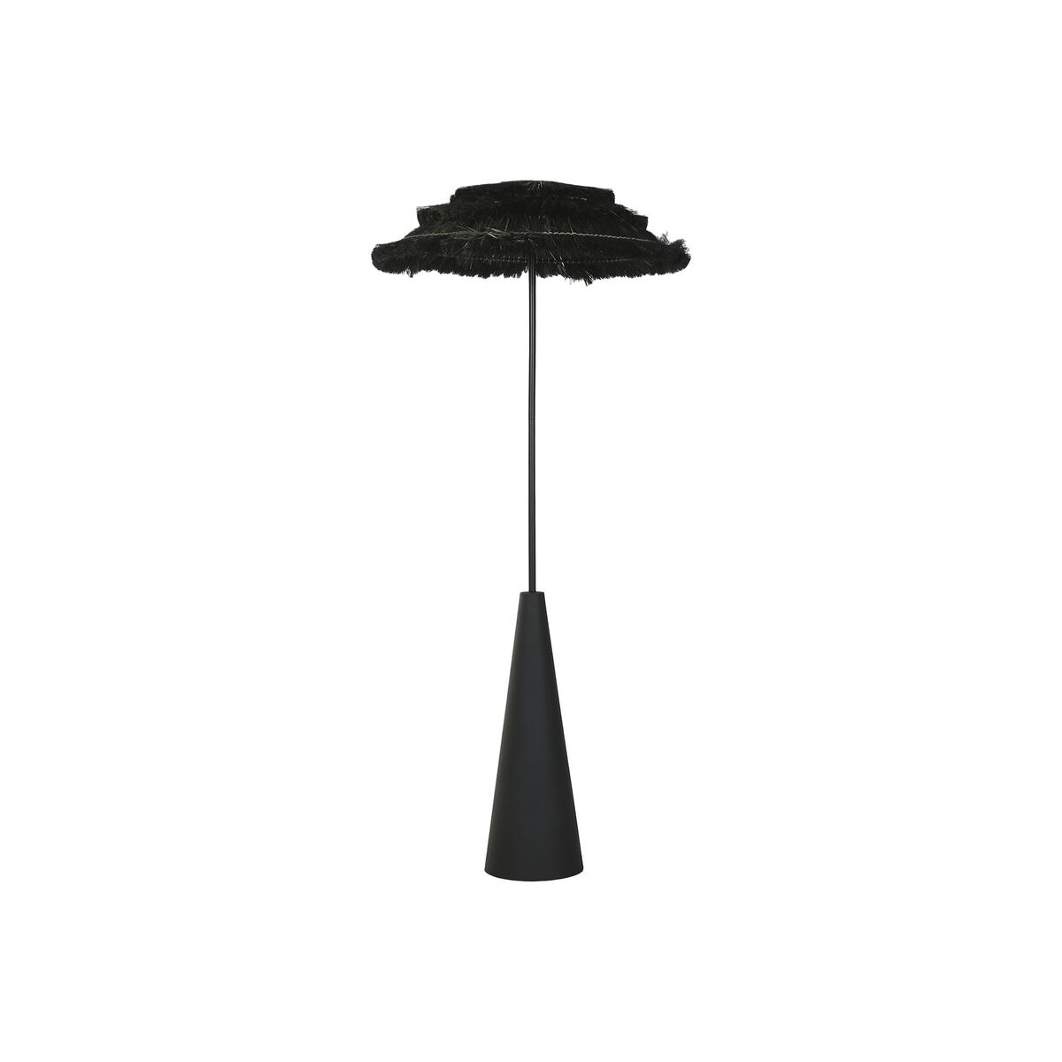 Lampada da Terra Home ESPRIT Nero 80 x 80 x 171 cm