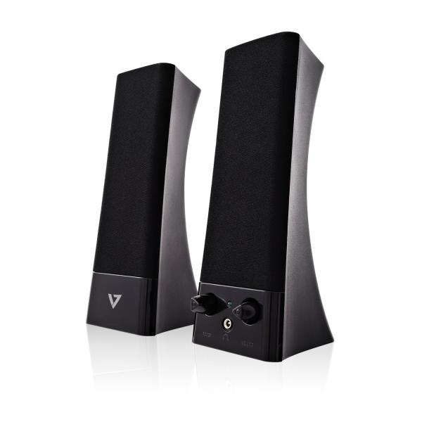 Altoparlanti PC V7 SP2500-USB-6N Nero 10 W