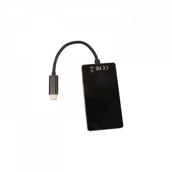 Adattatore USB-C con HDMI V7 V7UC-VGADVIHDMI-BLK Nero