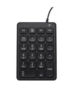 Tastiera numerica V7 KP350 Nero