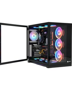 Case computer desktop ATX Talius Zeus Nero