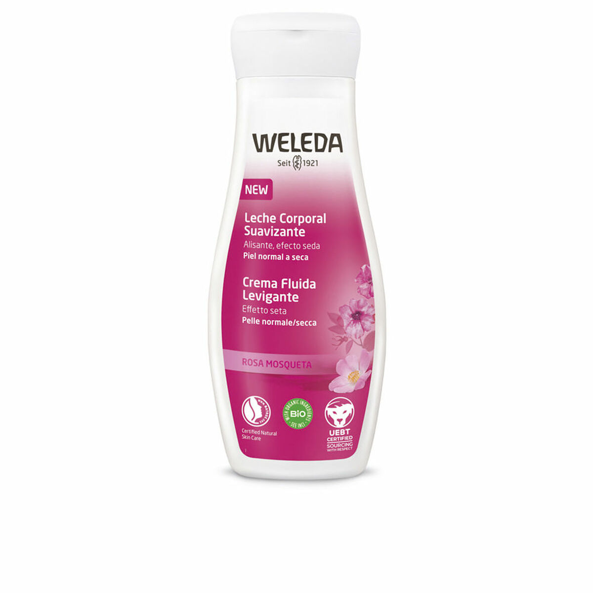 Latte Corpo Weleda Rosa Mosqueta 200 ml Addolcitore Rosa Mosqueta