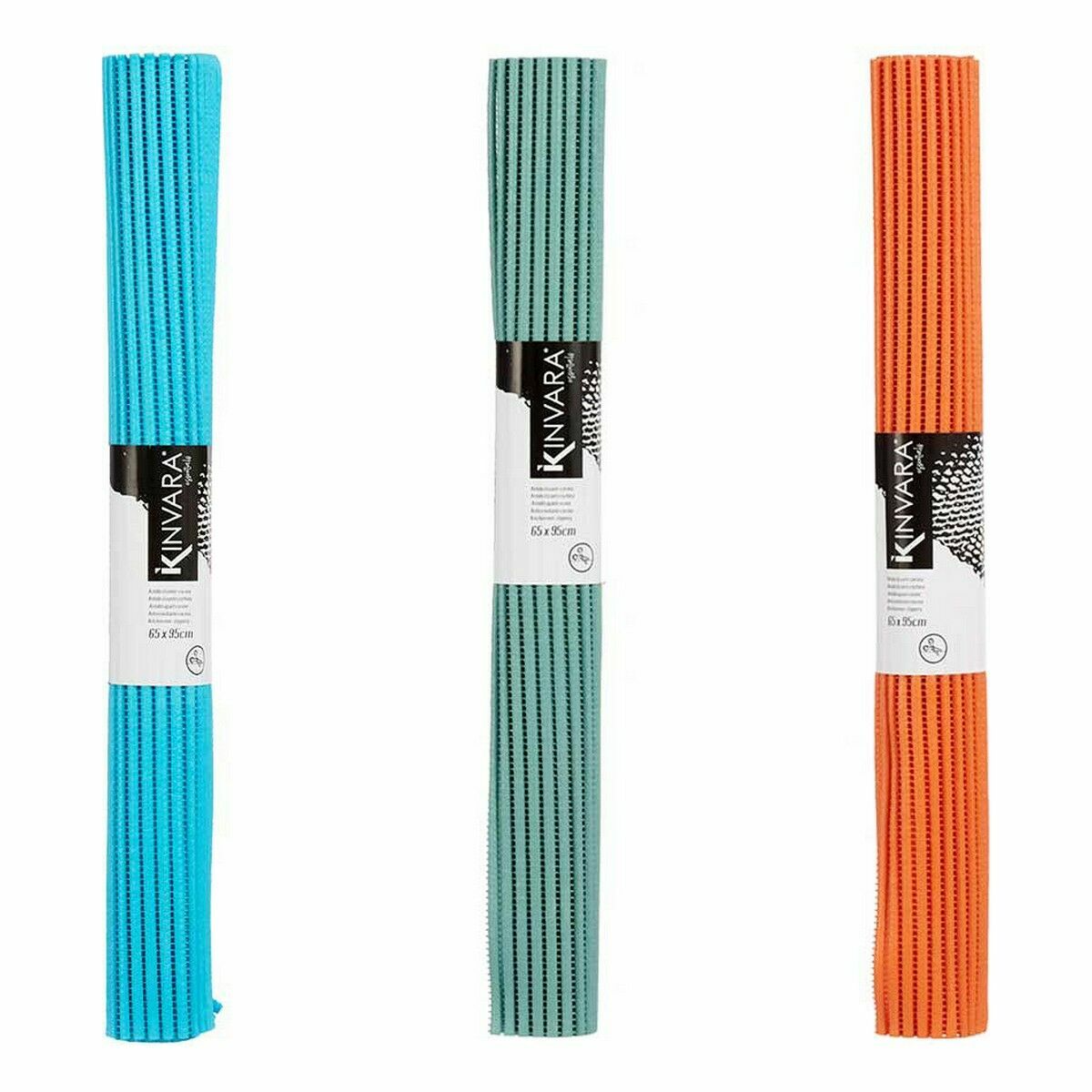 Tappetino Antiscivolo Kinvara Gomma Plastica 65 x 95 cm 65 x 0,03 x 95 cm 7 x 65 x 7 cm (12 Unità) - Image 2