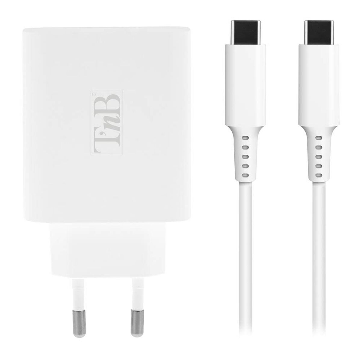 Caricabatterie da Parete + Cavo USB-C T'NB CHNBTINY65 65 W