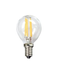 Lampadina LED Sferica Silver Electronics 1960314 E14 4W 3000K A++ (Luce Calda)