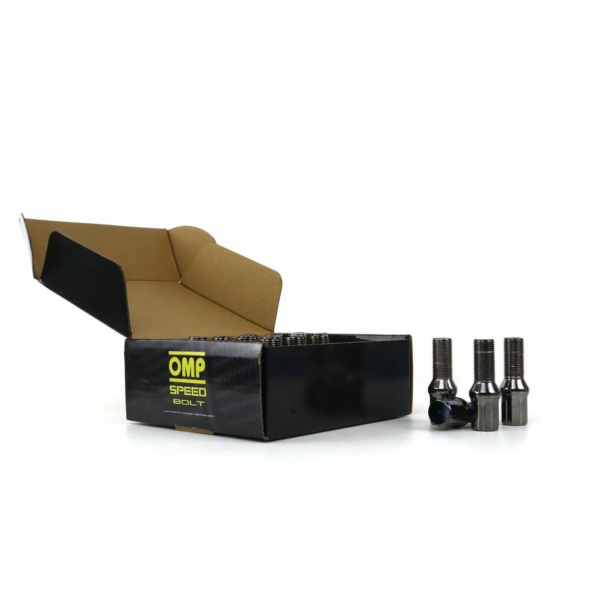 Set Dadi OMP 27 mm Antracite 20 uds M14 x 1,25
