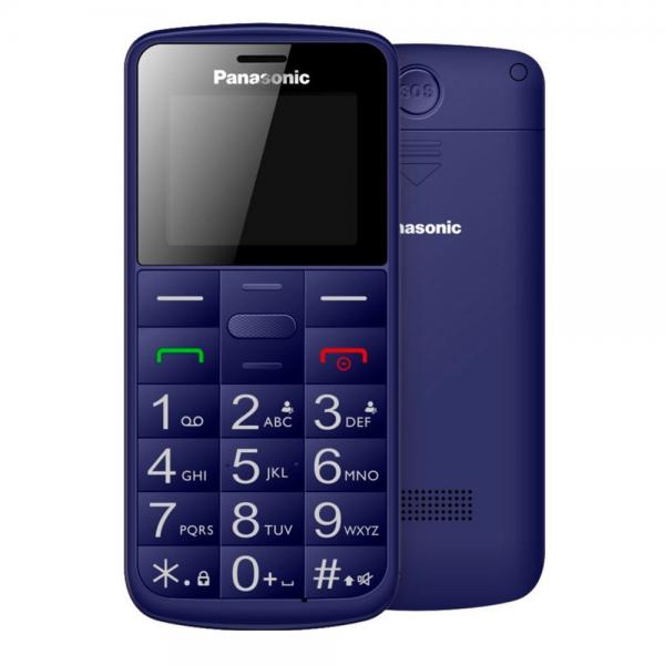Cellulare per anziani Panasonic KX-TU110EX 1,77" TFT Bluetooth LED Colore:Azzurro