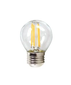 Lampadina LED Sferica Silver Electronics 1960327 E27 4W 3000K A++ (Luce Calda)