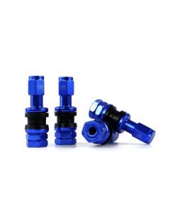 Valvola OMP Azzurro Alluminio 4 uds