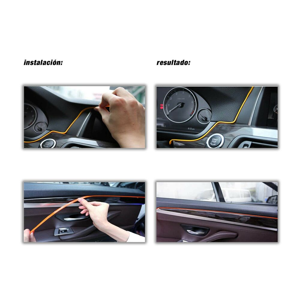 Striscia di Neon OCC Motorsport 3 m Fibra ottica - Image 6