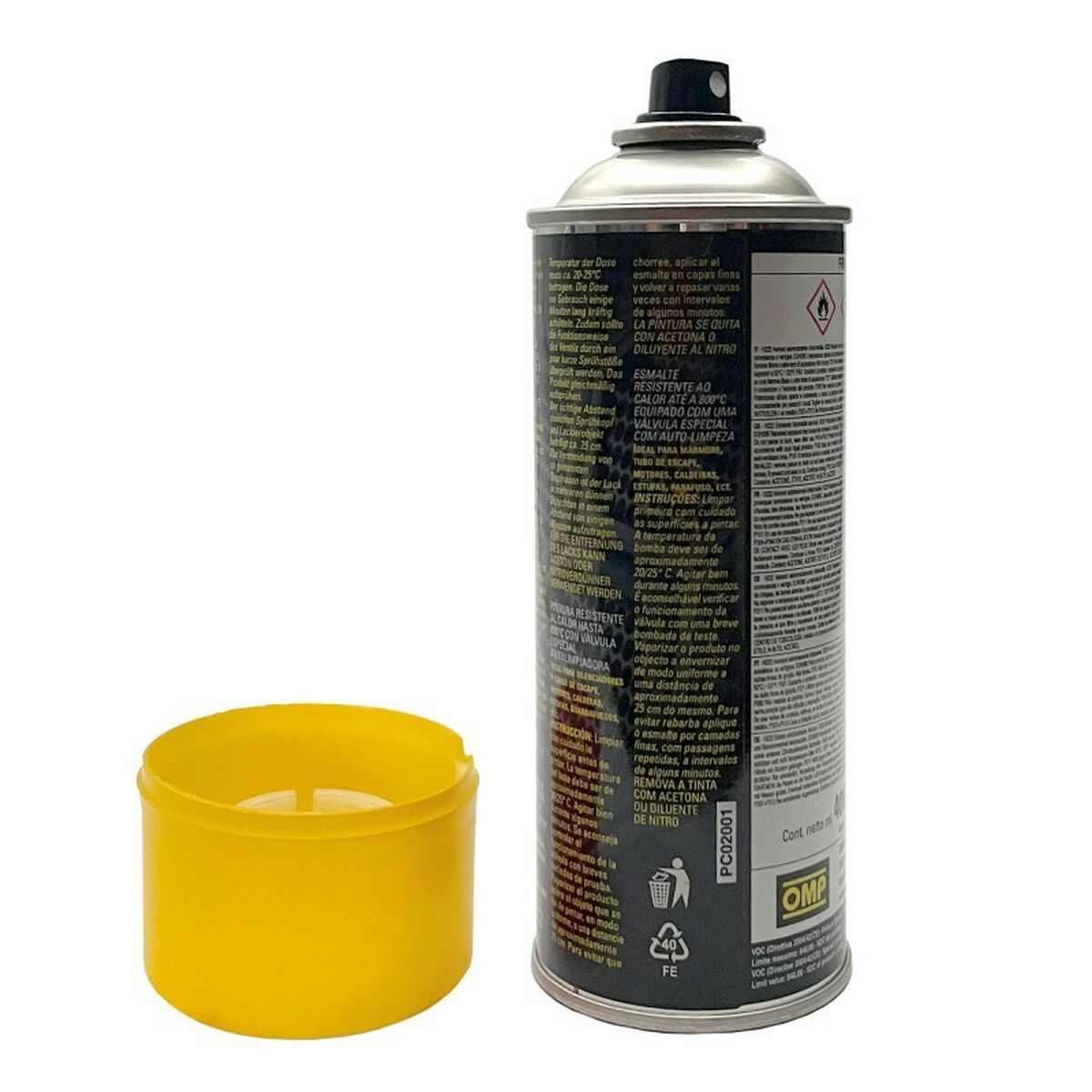 Vernice spray OMP OMPPC02001000051 Pinze dei Freni 400 ml Giallo - Image 3
