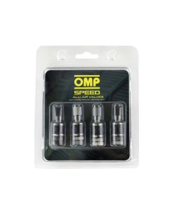 Valvola OMP Antracite Alluminio 4 uds