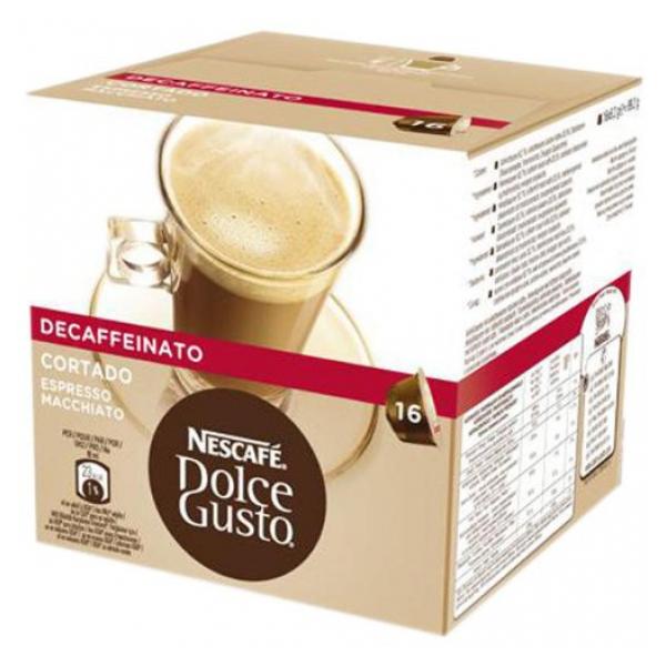 Capsule di caffè Nescafé Dolce Gusto 7613033494314 Espresso Macchiato Decaffeinato (16 uds)