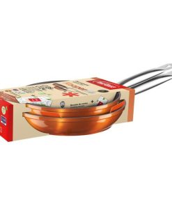 Padella Inoxibar KOOPERME Rame Alluminio Forgiato Ø 24 cm Ø 28 cm (28 cm) (Ø 24 cm) (2 Unità)