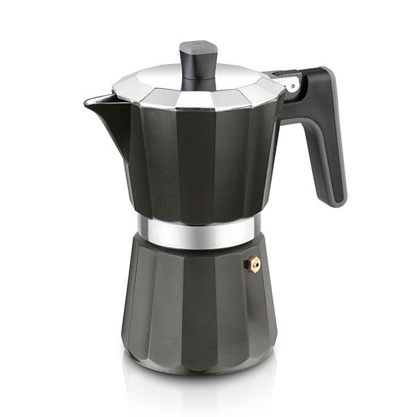 Caffettiera Italiana Black Edition BRA Capacità:Capacità - 9 Tazze
