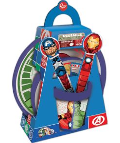 Set di Accessori per Bambini The Avengers CZ11304 Plastica (5 Pezzi)