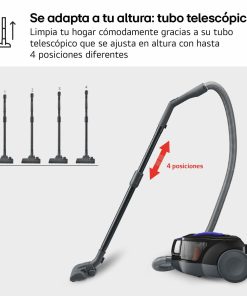 Aspirapolvere senza Sacchetto LG VK8506NHAG Rosso 650 W