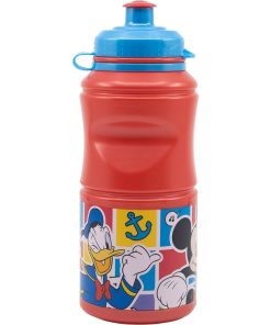 Bottiglia d'acqua Mickey Mouse CZ11345 Sportiva 380 ml Rosso Plastica