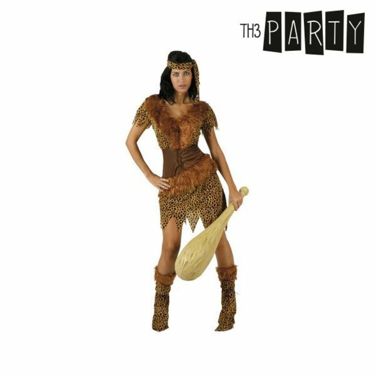 Costume per Adulti Th3 Party Marrone (3 Pezzi) Taglia:XL