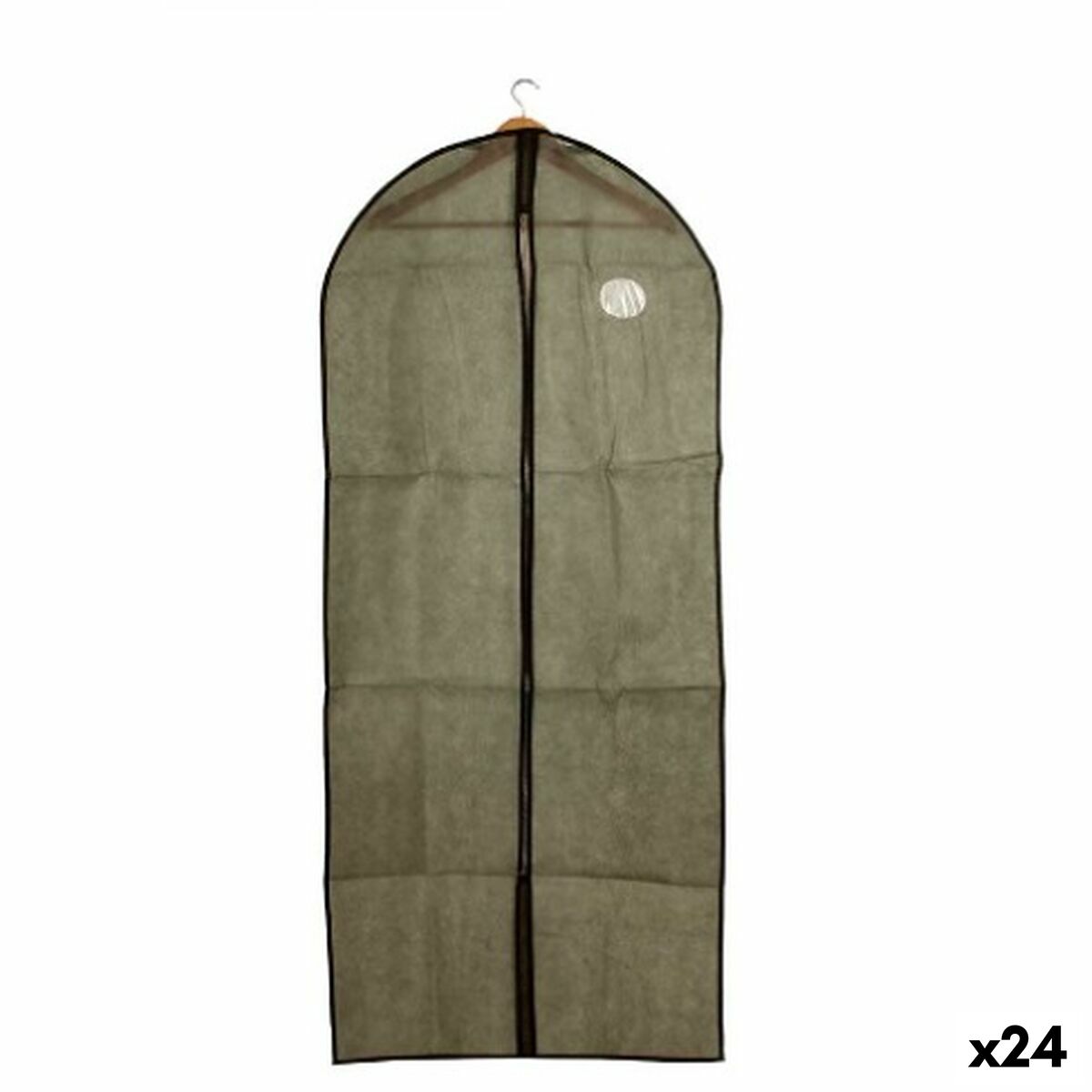 Porta abiti Kipit Grigio Poliestere polipropilene 60 x 137 cm 30 x 2 x 25 cm (24 Unità) - Image 2