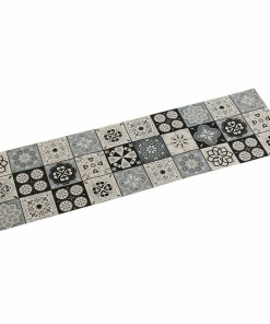 Runner da Tavolo Versa Mozaic Nero Poliestere (44,5 x 0,5 x 154 cm)