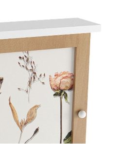 Armadietto portachiavi Versa Fiori Legno MDF 6,5 x 26 x 20 cm