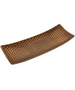 Centrotavola Versa Dorato 13 x 3 x 34 cm