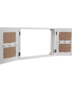 Armadietto portachiavi Versa   Nero Legno (8,5 x 33 x 46 cm)