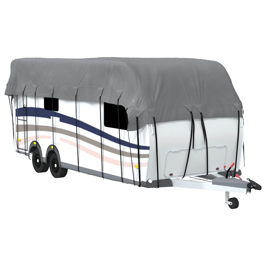 vidaXL Dachplane für Wohnwagen Grau 800x300 cm Vliesstoff