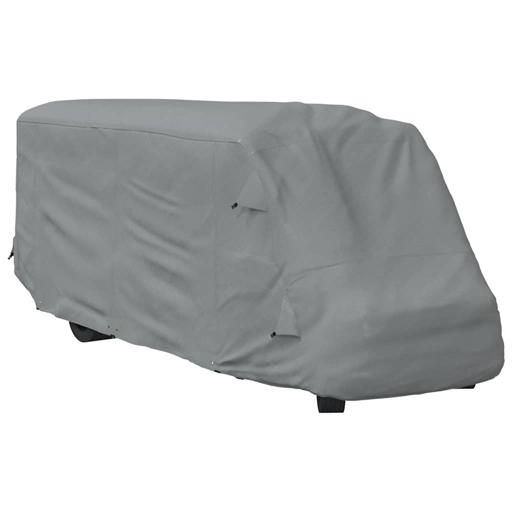 vidaXL Schutzhülle für Wohnmobil Grau 660x235x275 cm Vliesstoff