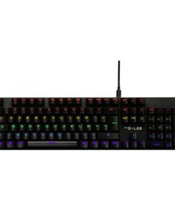 Tastiera Bluetooth The G-Lab AZERTY Nero Francese