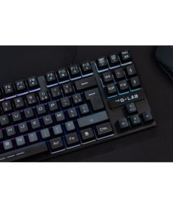 Tastiera per Giochi The G-Lab Caesium Francese AZERTY