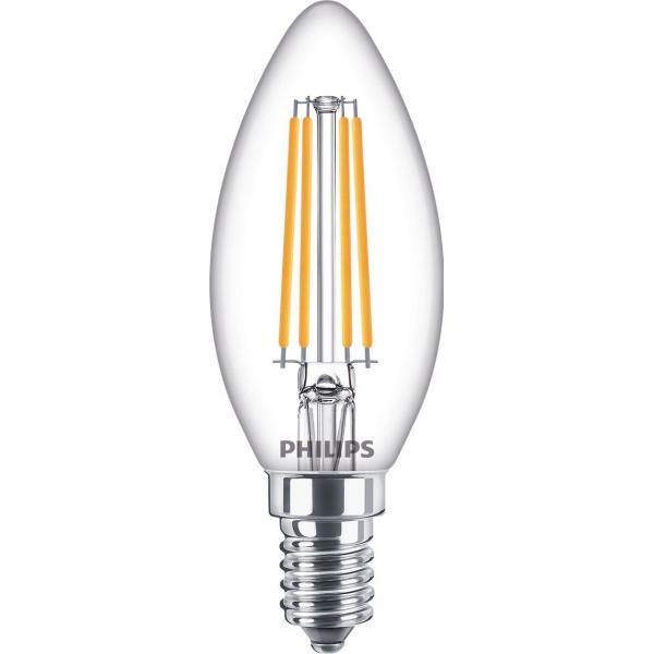 Lampadina LED Candela Philips Bianco Freddo E14