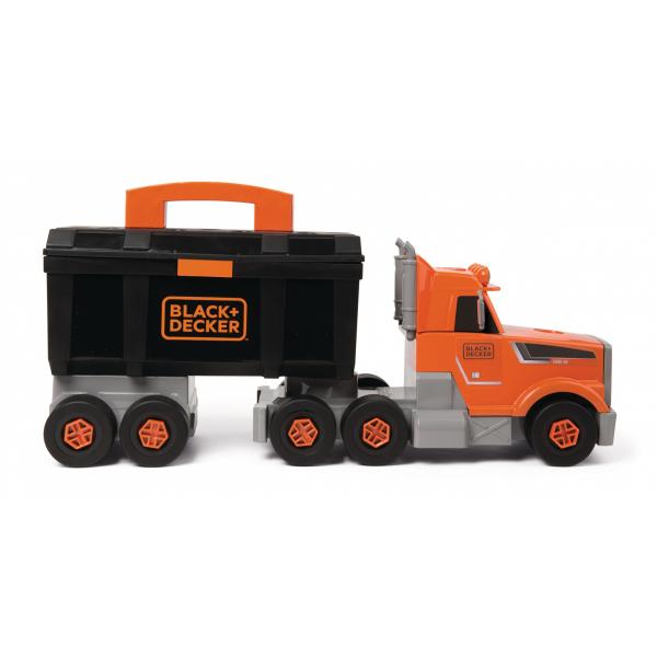 Set di Attrezzi Smoby Black + Decker Bricolo Truck 2 In 1