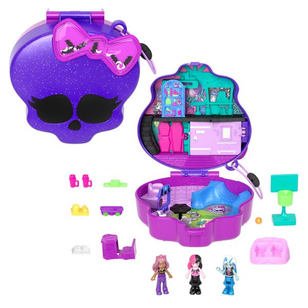Bambola Polly Pocket COFFRET MONSTER HIGH