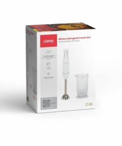 Frullatore ad Immersione Livoo DOP245W Bianco 400 W